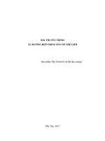 BÀI THUYẾT TRÌNH XU HƯỚNG BIẾN ĐỘNG DÂN SỐ THẾ GIỚI