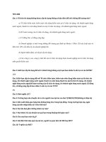 Đề thi Tín dụng An Bình Bank  45 câu nghiệp vụ