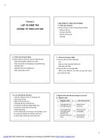 Bài giảng TTQT chương 6 kiểm tra chứng từ trong TTQT 