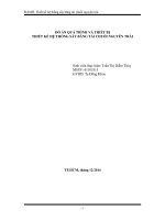 Đồ án quá trình và thiết bị thiết kế hệ thống sấy băng tải chuối nguyên trái