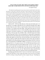 TĂNG CƯỜNG tổ CHỨC HOẠT ĐỘNG NGOẠI KHÓA ở KHOA KHOA HỌC XÃ hội NHẰM NÂNG CAO CHẤT LƯỢNG đào TẠO 