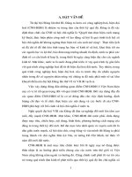 Công nghiệp hóa, hiện đại hóa và vai trò của nó trong sự nghiệp xây dựng chủ nghĩa xã hội ở việt nam 