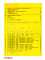 catalogue cáp điện CADISUN