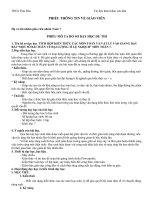 Bài dự thi kiến thức liên môn toán