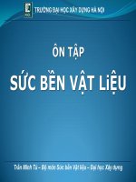 Ôn tập Sức bền vật liệu 1