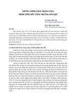 những chính sách trọng cung nhằm thúc đẩy tăng trưởng dài hạn