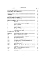 Towards adapting speaking activities in Tiếng anh 10  to increase students participation in english speaking classes + Nghiên cứu thiết chỉnh một số hoạt động nói trong sách Tiếng anh 10 nhằm tăng cường sự thạm gia của học sinh trong giờ học tiếng anh