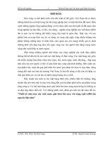 Thiết kế nhà máy sản xuất nước giải khát lên men