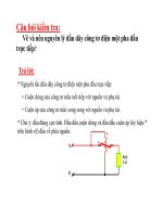 Cách lắp tủ điện hạ thế