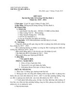 Biên bản đại hội Liên đội