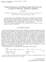 thu hút khách hàng toàn cầu và giải pháp ổn định trạng thái phản ứng