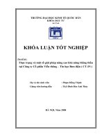 Thực trạng và một số giải pháp nâng cao khả năng thắng thầu tại Công ty Cổ phần Viễn thông Tin học Bưu điện (CT IN )
