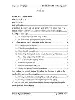 Hoàn thiện công tác đào tạo và phát triển nguồn nhân lực tại Tổng công ty Giấy Việt Nam