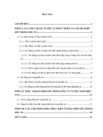 Tiểu luận kinh tế đầu tư