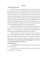 Thành phần loài thực vật lớp Ngọc lan (Magnoliopsida) ở khu vực Thác Kèm  vườn Quốc gia Pù Mát  tỉnh Nghệ An
