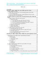 Luận văn tốt nghiệp  Một số giải pháp quản lý nhà nước nhằm phát triển du lịch trên địa bàn tỉnh Hà Giang