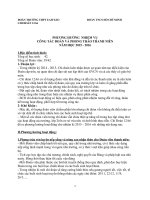 Phương hướng chi đoàn 12a6 mẫu