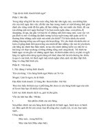 Lập kế hoạch kinh doanh bánh ngọt