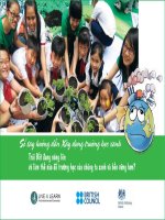 SỔ TAY HƯỚNG DẪN XÂY DỰNG TRƯỜNG HỌC XANH