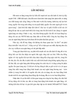 Giải pháp nâng cao hiệu quả hoạt động huy động vốn từ dân cư tại chi nhánh NHNoPTNT Thanh Xuân Nam – Hà Tây