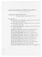 nghiên cứu một số đặc điểm dịch tể học tại biến mạch máu não tại thành phố cần thơ