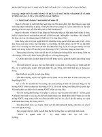 Chương i một số vấn đề CHUNG về QUẢN lý NHÀ nước về KINH tế và đối TƯỢNG QUẢN lý của xây DỰNG GIAO THÔNG