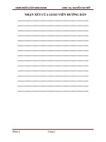 HOẠCH ĐỊNH CHIẾN LƯỢC KINH DOANH CÔNG TY TƯ VẤN THIẾT KẾ TRANG TRÍ NỘI NGOẠI THẤT KHÔNG GIAN ĐẸP