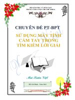 chuyên đề phương trình phương trìnhhệ phương trình vô tỷ