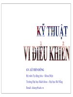 tóm tắt phần cứng vi điều khiển 8051