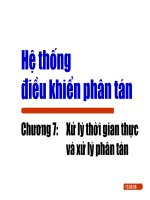 xử lý thời gian thực và xử lý phân tán