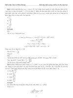 Bài tập điện xoay chiều ôn thi đại học hay và khó