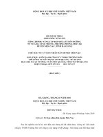 Bộ mẫu hồ sơ dự thầu liên danh