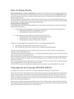 các phương pháp đo và kiểm tra không phá hủy