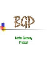 BGP - Border Gateway Protocol