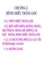 Bài Giảng Hình Chiếu Thẳng Góc