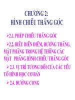 Bài Giảng Hình Chiếu Thẳng Góc