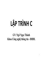 kiểu dữ liệu struct trong lập trình c