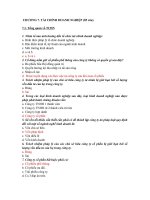 bài tập trắc nghiệm 85 câu tài chính doanh nghiệp