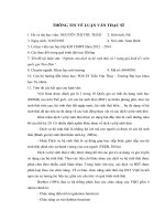 Nghiên cứu dịch vụ hệ sinh thái và lượng giá kinh tế vườn quốc gia tam đảo 