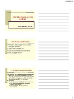 Chương 5 các trung gian tài chính