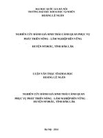 Nghiên cứu, đề xuất quy hoạch các điểm tập kết thu gom rác thải sinh hoạt quận ba đình, hà nội 