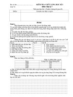 ĐÊ ĐỊA LÝ 7 HKI