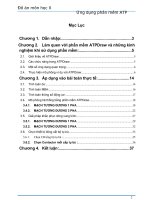 Thiết kế bộ tụ bù cho trạm biến áp  dùng phần mềm EMTP