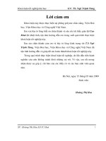 Nghiên cứu nâng cao độ bền lão hóa của vật liệu của vật liệu poly propylen (PP) 