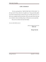 Một số kết quả về đa giác 