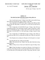 Thông tư 17 quy định chuẩn Hiệu trường Mầm non