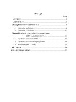 Một số tính chất của đạo hàm lie trên đa tạp Riemann