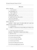 Đề tài xây dựng hệ thống quản lý thông tin sinh viên