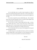 Phân tích nội dung, xây dựng tư liệu, thiết kế bài học, nhằm nâng cao chất lượng dạy và học các bài trong chương II và III SGK sinh học 12   ban cơ 