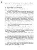 Giải pháp nhằm nâng cao hiệu quả hoạt động kinh doanh của công ty cổ phần cơ khí xây dựng số 2   hà bắc